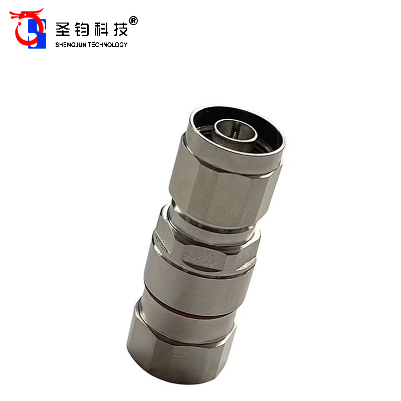 圣钧科技SHENGJUN TECHNOLOGY 1/2馈线接头 N型公头+个高清大图