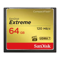 闪迪(SanDisk)64GB CF卡 UDMA7至尊高速读120MB/s写85MB/s单反相机存储卡