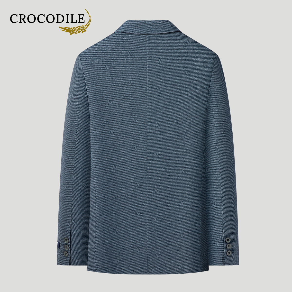 鳄鱼恤CROCODILE 男士秋冬商务休闲西装气质高级感外套高清大图