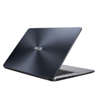 华硕(ASUS)顽石X580BP9000定制15.6英寸E2-9000 4GB 500GB+128GB固态 2G独显 商务学生娱乐手提笔记本电脑-灰色