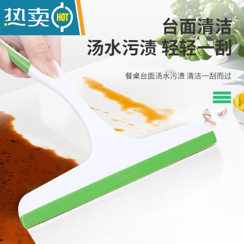 敬平2个装擦玻璃器家用双面擦清洁器擦窗器镜子刷刮水清洗窗户工具 擦玻璃器2个装-绿色高清大图