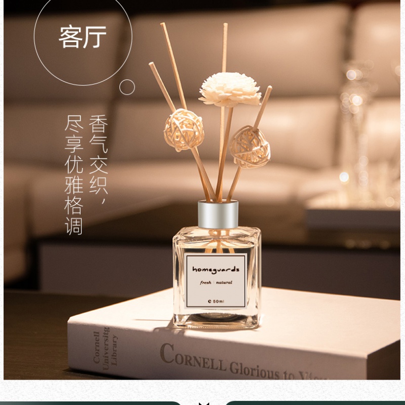 空气清新剂香薰[随机香味香薰2瓶+2瓶补充液]女生家用室内房间熏香卧室香水卫生间厕所高清大图