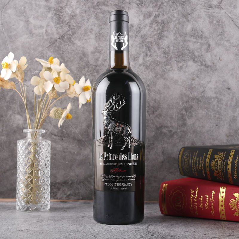 慕狮王子 法国进口红酒罗德娜干红葡萄酒 整箱装750ml*6支