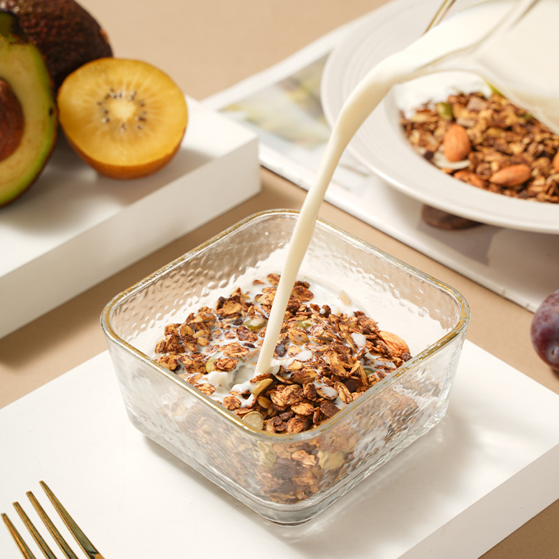 美粥食客 海盐巧克力烘焙麦片400g*2袋装高清大图