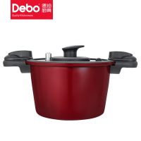 德铂(Debo) 不锈钢锅 格兰杰锅具麦饭石微压力锅DEP-751
