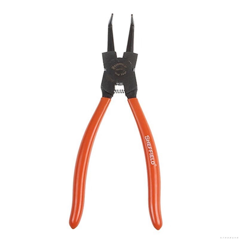 钢盾(SHEFFIELD) S047033 穴用曲口卡簧钳5【家用】