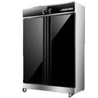 喜莱盛商用消毒柜大型餐具厨房碗柜不锈钢中温大容量保洁柜900L双门密胺款【中温臭氧款】XKS-BJ900A