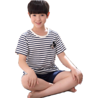 童睡衣男童12-1岁儿童睡衣男孩78童9夏天家居