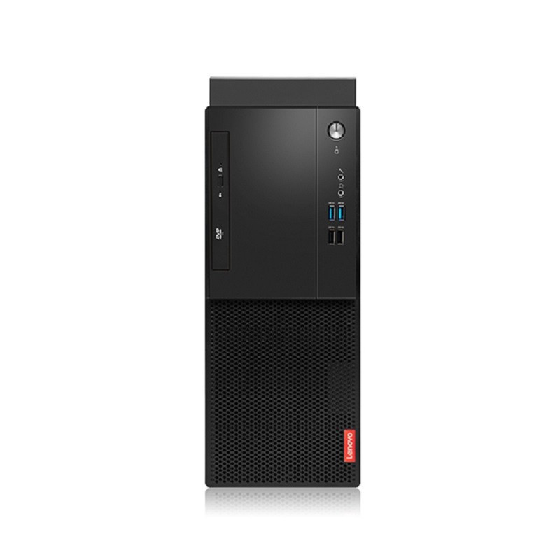 联想(Lenovo)启天M435 商用家用企业办公台式电脑整机 i3-10100 8G 1TB+128G固态 无光驱 集显 Win10 单主机