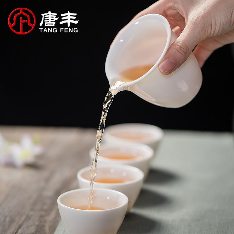 家柏饰(CORATED)干泡台茶盘家用简约陶瓷懒人自动泡茶器白玉瓷茶具套装整套z高清大图