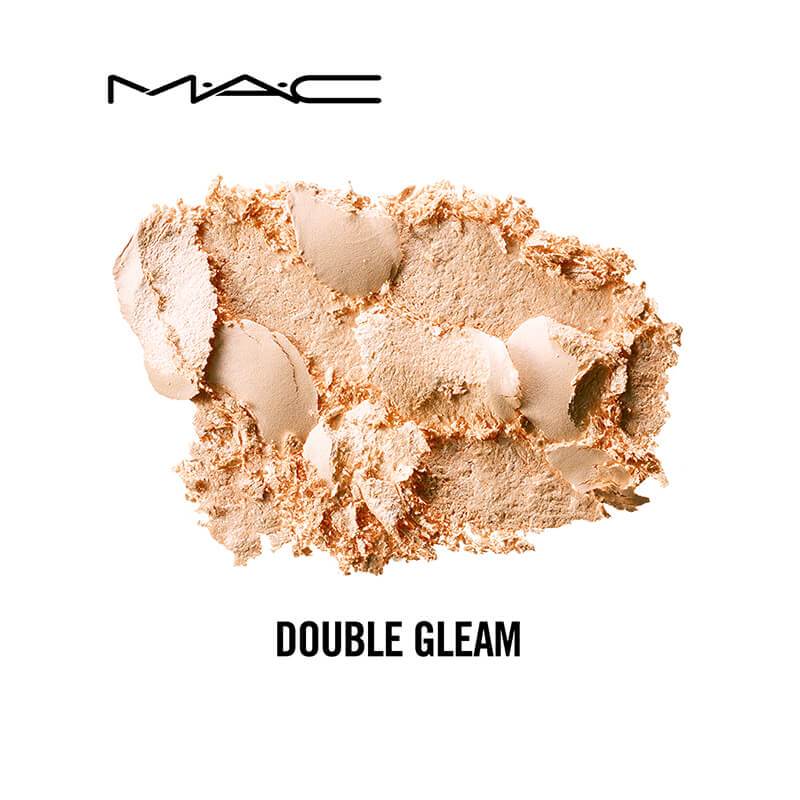 魅可MAC生姜高光 粉饼立体绒光修容盘 提亮肤色浅香槟色鼻影粉 Double Gleam生姜色高光9g