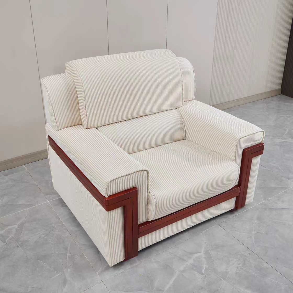 奥派克(AOPIK) 沙发 W1060*D880*H900 浅色森系布艺沙发 清新款好搭配