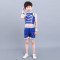 蓝色 男 100cm 六一儿童舞蹈演出服幼儿园小学合唱服女童蓬蓬裙亮片舞台表演服装