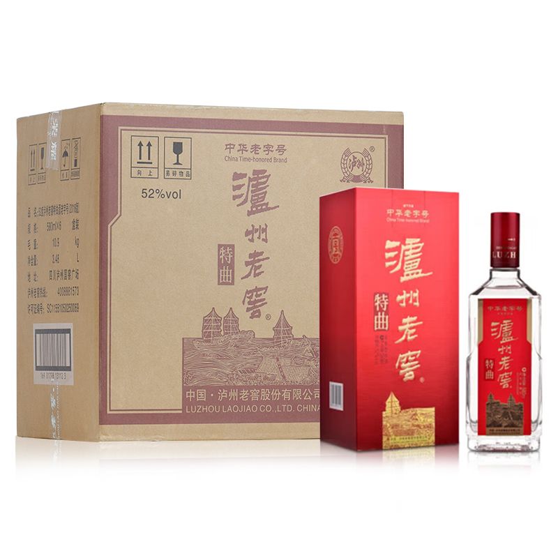 泸州老窖特曲老字号(2018版)52度580ml*1瓶浓香型白酒高清大图