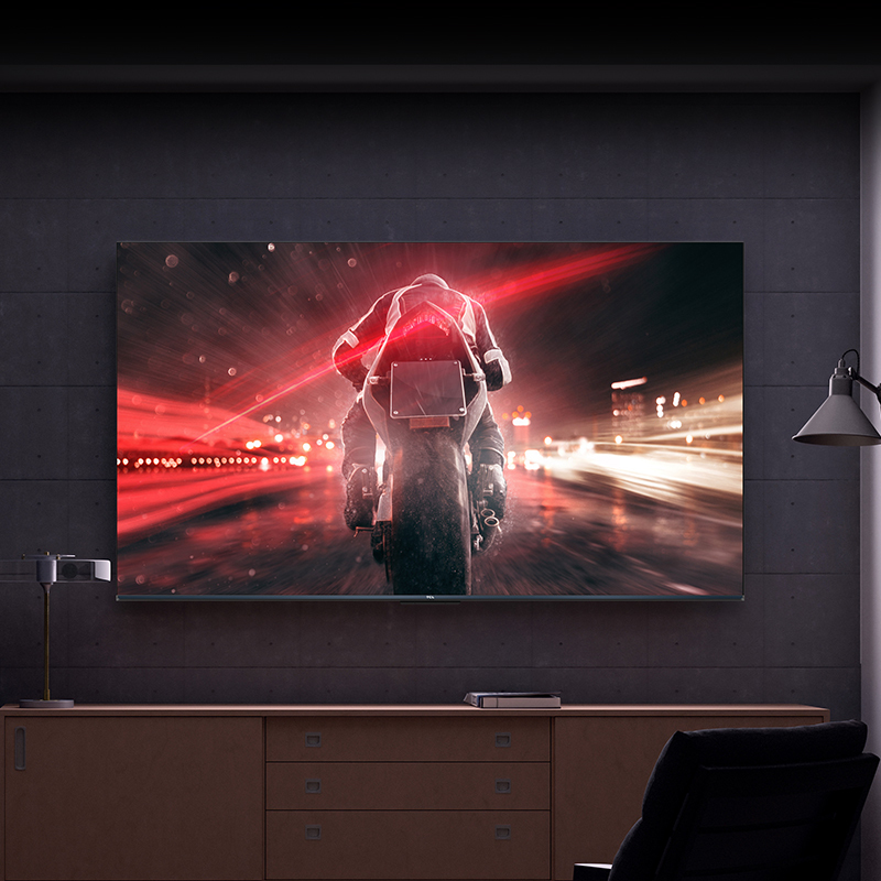 tcl65v8epro65英寸120hz高色域高清全面屏网络平板液晶电视机