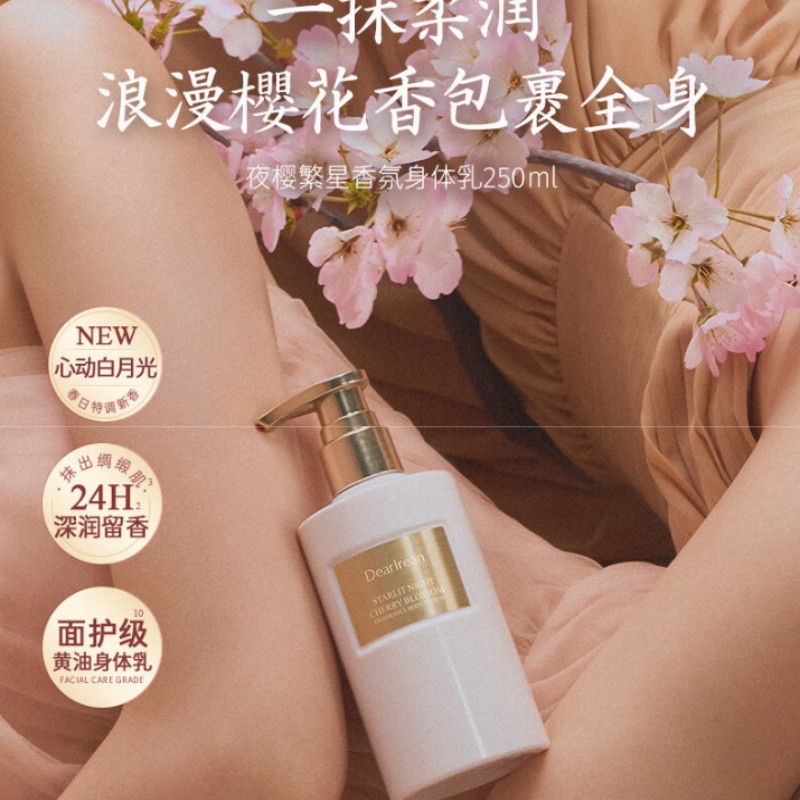 独特艾琳心跳回响香氛身体乳 250ml