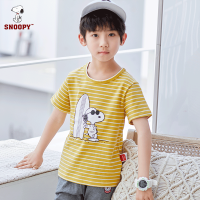 Snoopy史努比童装儿童短袖T恤夏季男童半袖女童上衣 SC3005