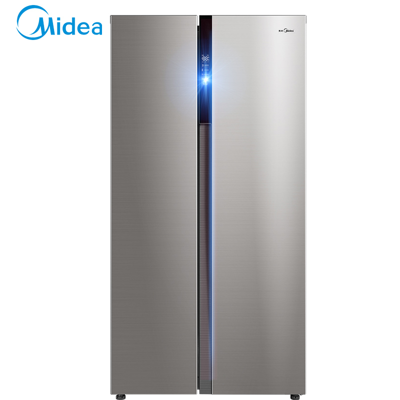 美的(Midea) 对开门电冰箱 525升-智能变频星际银 变频节能BCD-525WKPZM(E)