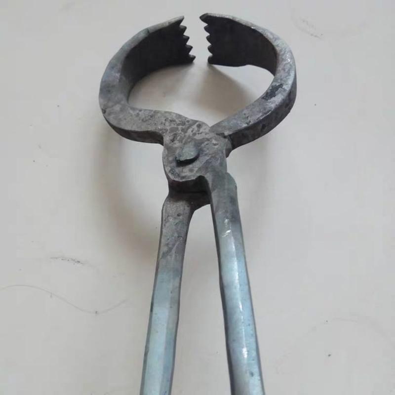 火补工具带齿大头钳拔钉钳补胎钳扒胎钳夹胎钳剥胎钳扒胎工具小号胎钳