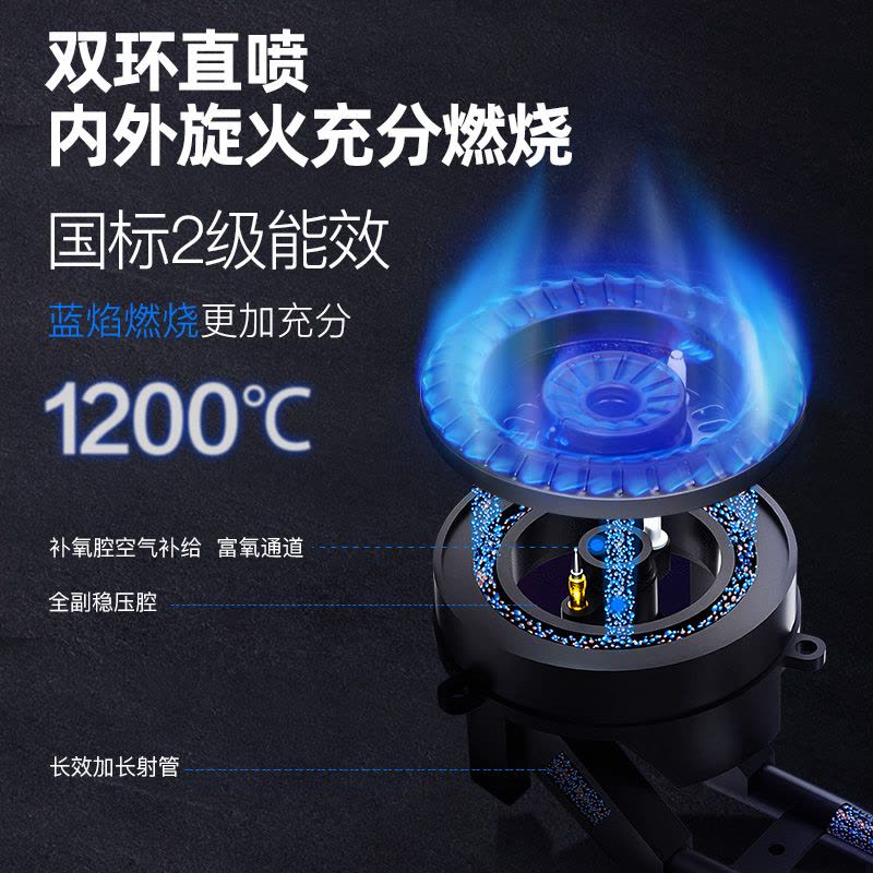 欢呼好太太 抽油烟机燃气灶套餐烟灶套装按键式侧吸式17立方710宽烟灶两件套近吸式厨电套装C17+X01 管道天然气图片