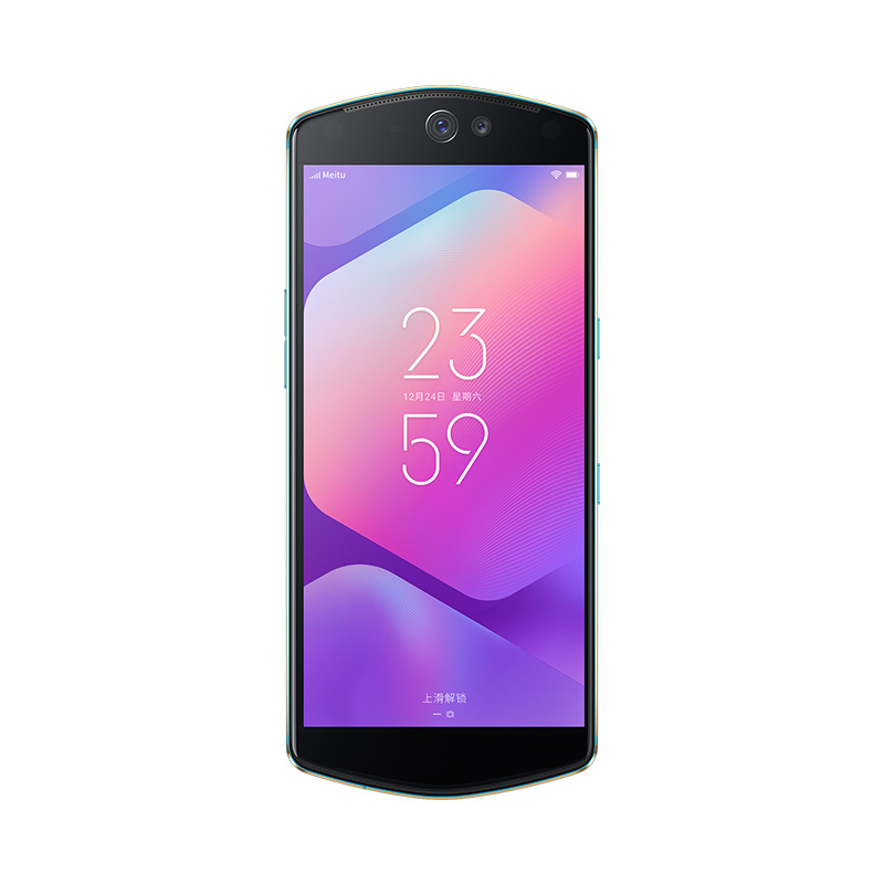 Meitu/美图 美图T9 4GB+64GB 湖光蓝 移动联通电信4G全网通手机 自拍美颜 女性拍照