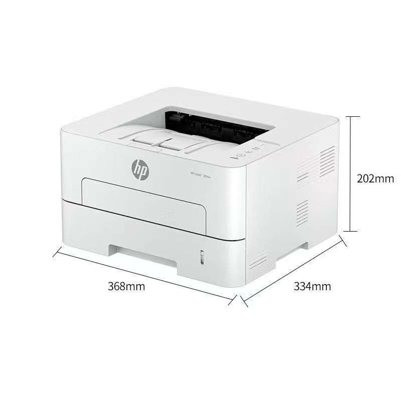 [HP]惠普303dW/303d黑白激光自动双面打印机a4家用办公商用高速单打-套餐1:标配+3000页加粉鼓1支+粉3支高清大图