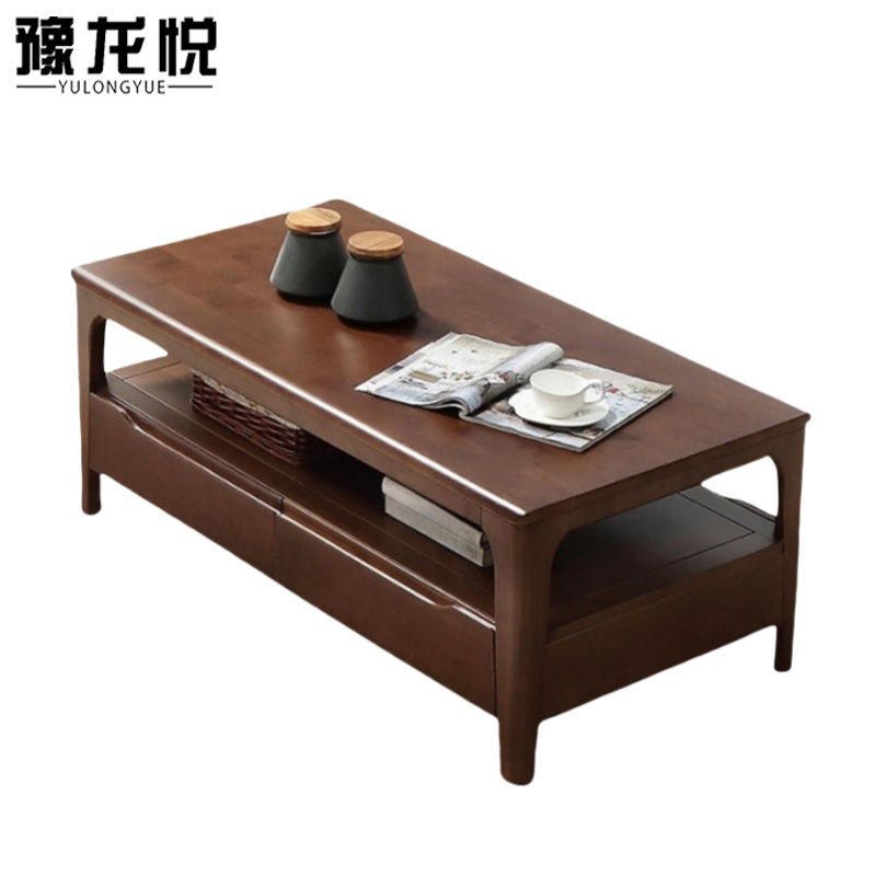 豫龙悦木质茶几高清大图