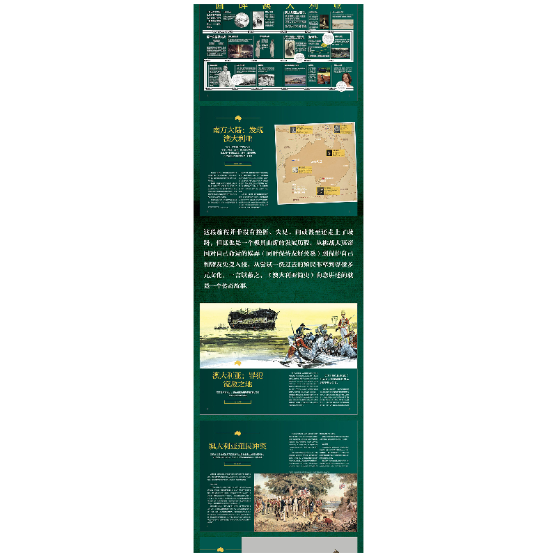 醉染图书萤火虫系列040:澳大利亚简史9787514621655高清大图
