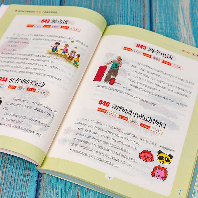 [正版]抖音同款5册 聪明孩子爱玩的500个脑筋急转弯大全 适合小学生看的课外书三四至五年级书籍200 300数学逻辑高清大图