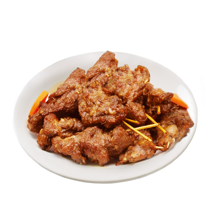 大庄园 香嫩羊肉串300g*5袋牙签肉烤串空气炸锅高清大图