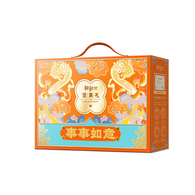 鲜记( FRESHKEE) 事事如意坚果礼 1240g