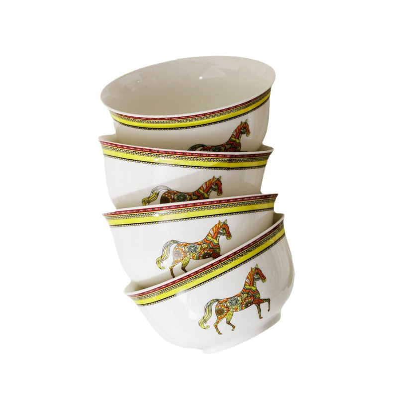 梵澜狸骨瓷餐具套装TA9 套高清大图