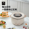 康宁 鸳鸯锅WK-GYY4006/KZ 4L家用电热锅鸳鸯锅电火锅一体式多用途锅电煮锅火锅专用锅