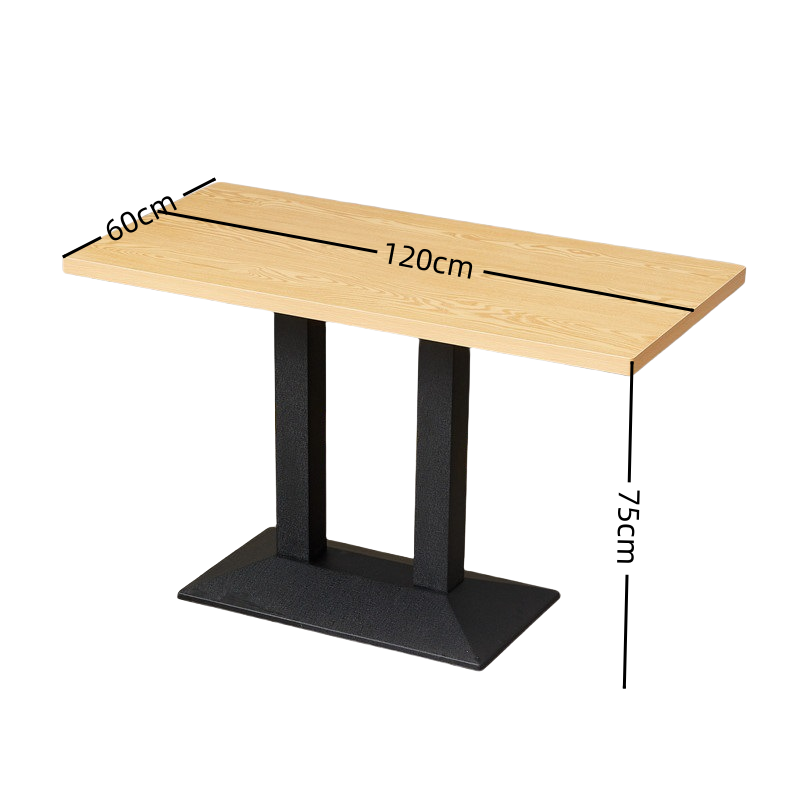 华立伟餐桌方形餐桌一桌四椅套高清大图