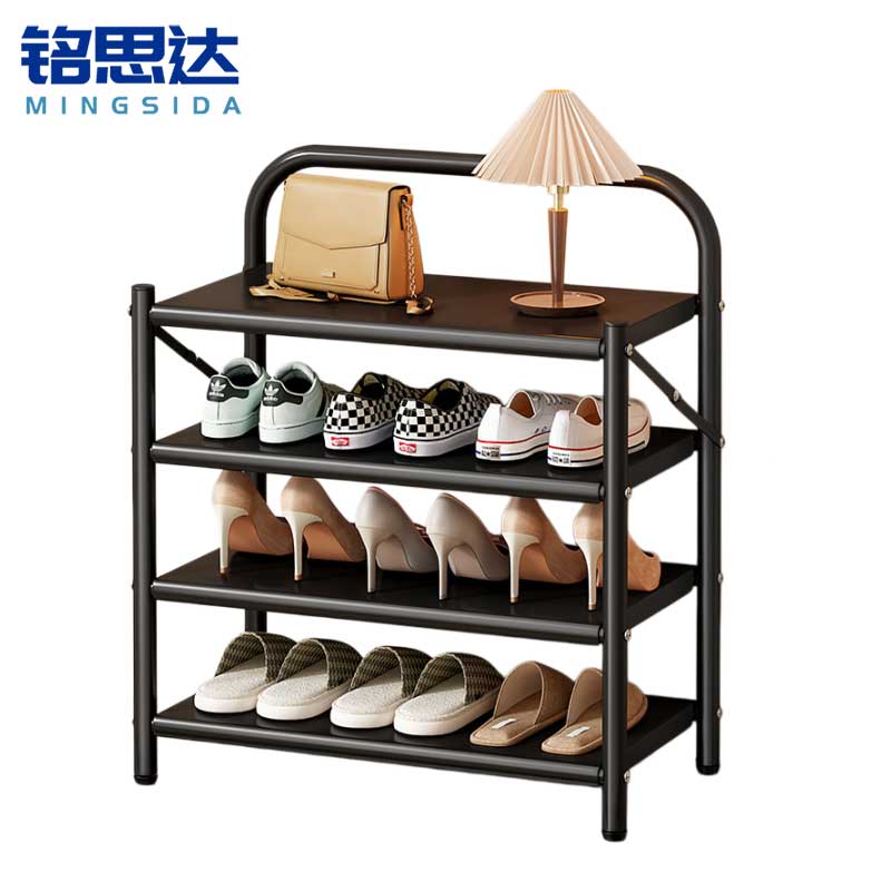 铭思达鞋架4层50cm个高清大图
