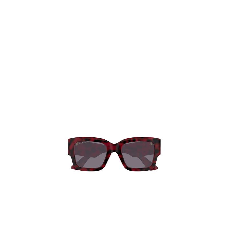 古驰(GUCCI)再生醋酸纤维矩形太阳镜时尚百搭配饰女款潮酷防紫外