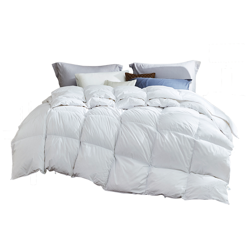 罗莱家纺羽绒被95白鹅绒子母被芯冬被被保暖加厚二合一鹅绒被子四季被