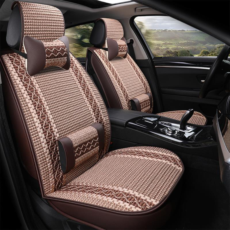 淘尔杰taoerj汽车夏季全冰丝坐垫座套汽车用品通用夏季座垫凉垫四季