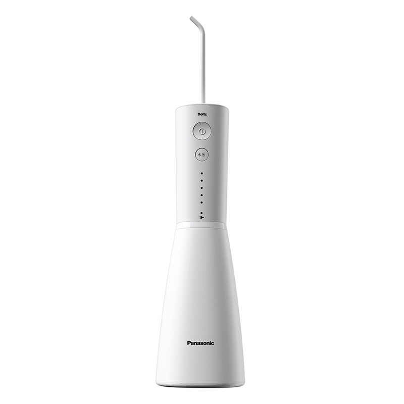 松下(Panasonic) 冲牙器 EW1423 洗牙器水牙线 洁牙器去除牙结石 便携式设计 6维呵护 5档调节
