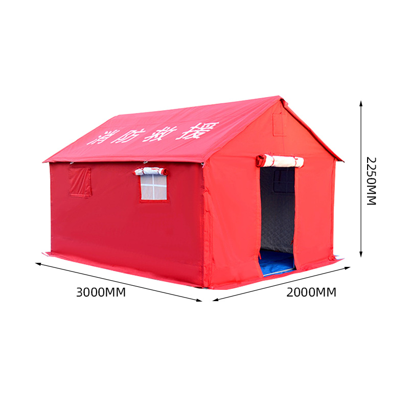 探在途 TZT40614151 防雨帐篷应急救援消防红帐篷 2*3m高清大图