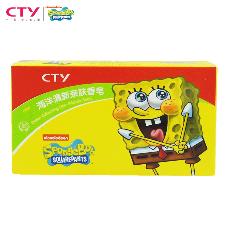SpongeBob(海绵宝宝)海洋清新亲肤香皂100g