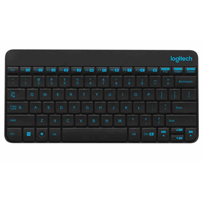罗技(Logitech) MK245 Nano 无线键鼠套装(黑色)