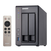 威联通(QNAP) TS-251+ 2G内存2盘位桌面式 NAS网络存储服务器 磁盘阵列 私有云 赛扬2.0G四核CPU