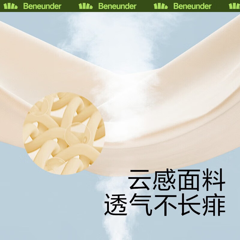 蕉下(BENEUNDER) 冰薄系列 儿童防晒袖套-萌兔乖乖高清大图