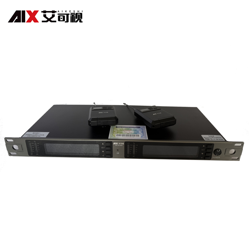 艾可视 无线领夹麦克风 VW-SL302K 套高清大图