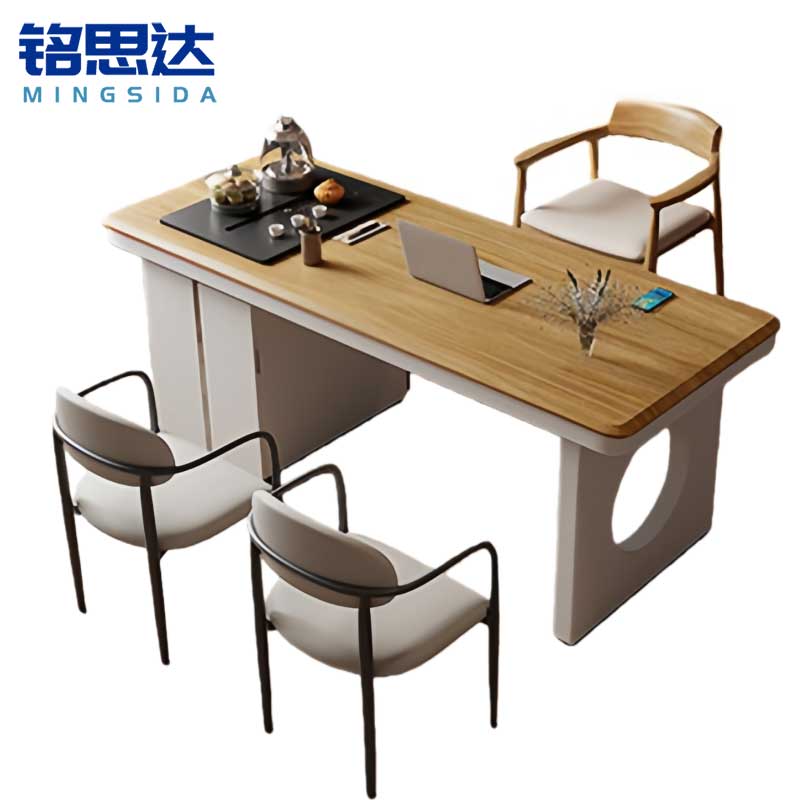 铭思达茶桌 1.4米3椅套