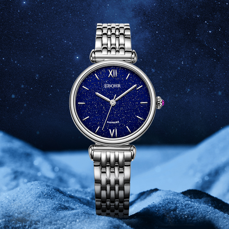 依波表(EBOHR) 女士石英表36580125高清大图