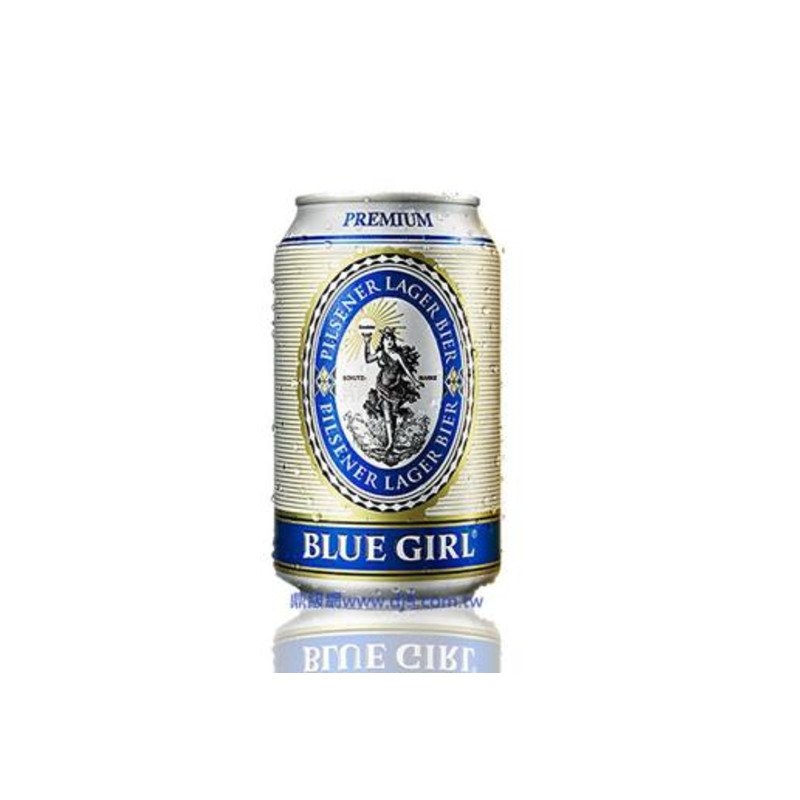 蓝妹啤酒罐装330ml