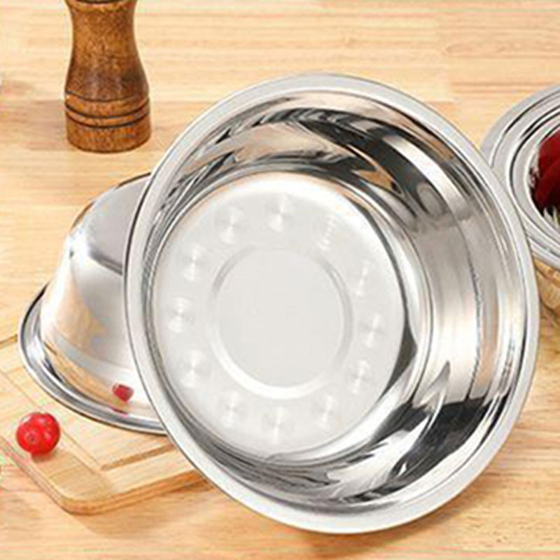 豫众诺 不锈钢汤盘 18cm 个高清大图