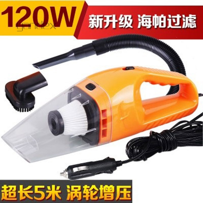 适用于车载吸尘器 大功率220v 强力家车两用12v干湿两用 专用手持式3